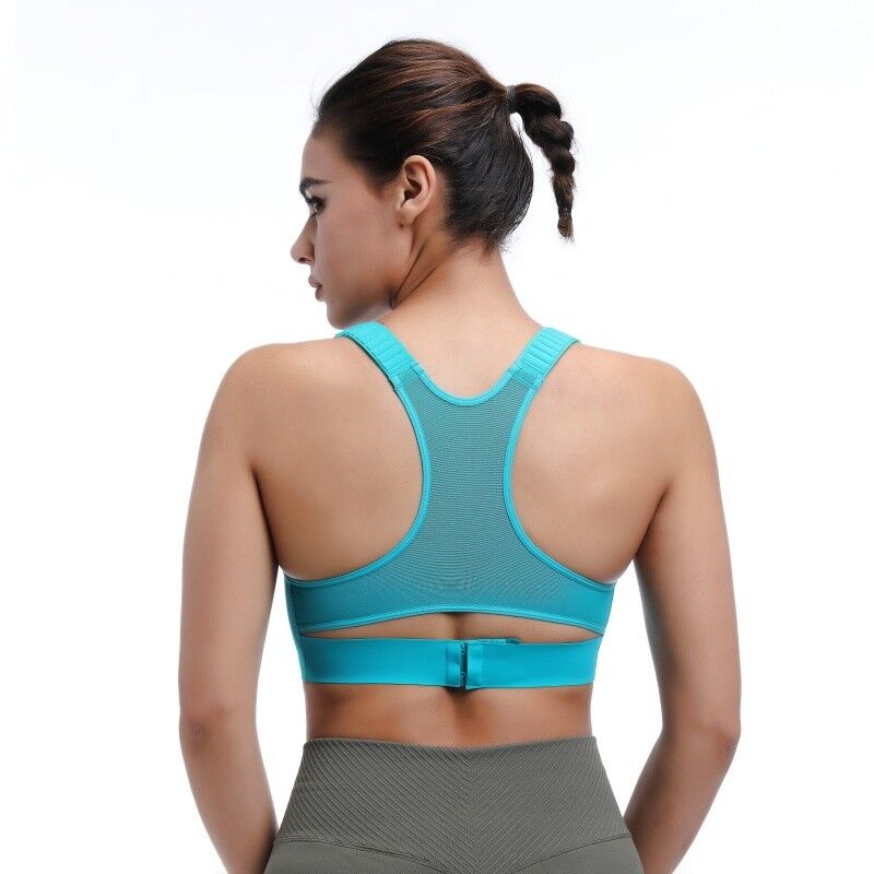 quality Anti Bacterial Boxing Sports Bra Moisture Wicking High Support Adjustable factory