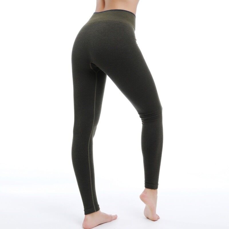 qualité Sans couture aucun voir par la conception libre de preuve de squat de frottement de taille haute de legging de séance d'entraînement usine