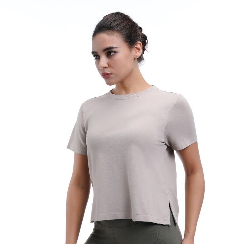 quality UV Protection Running Short Sleeve Tops Anti Bacterial Sustainable factory