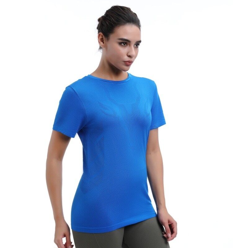 quality Mesh Panel Compression Top Loose Fit Quick Dry For High Intensity Workouts factory