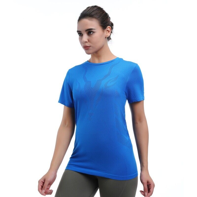 quality Mesh Panel Compression Top Loose Fit Quick Dry For High Intensity Workouts factory