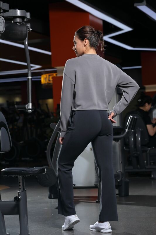 quality Women'S Crew Neck Long Sleeve Sweatshirt Regular Fit For Daily Wear factory