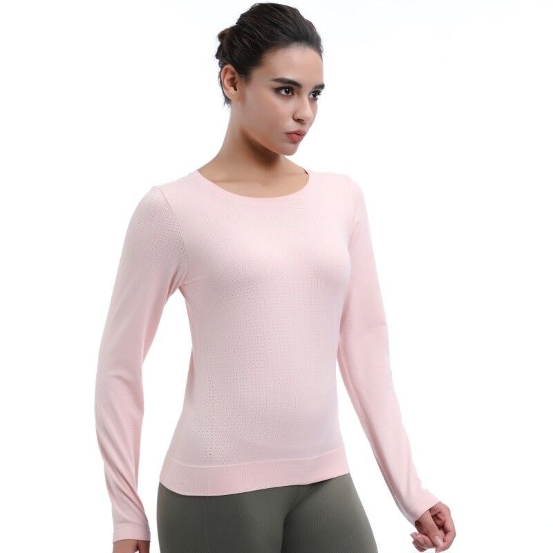 quality UV Protection Running Long Sleeve Tops 92% Nylon 8% Spandex factory