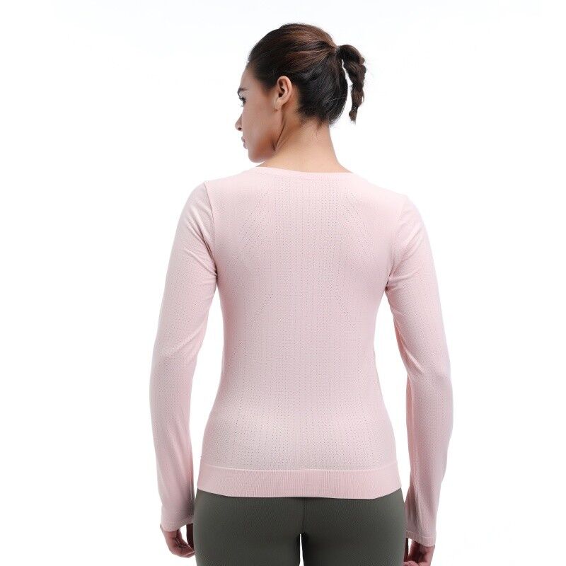 quality UV Protection Running Long Sleeve Tops 92% Nylon 8% Spandex factory