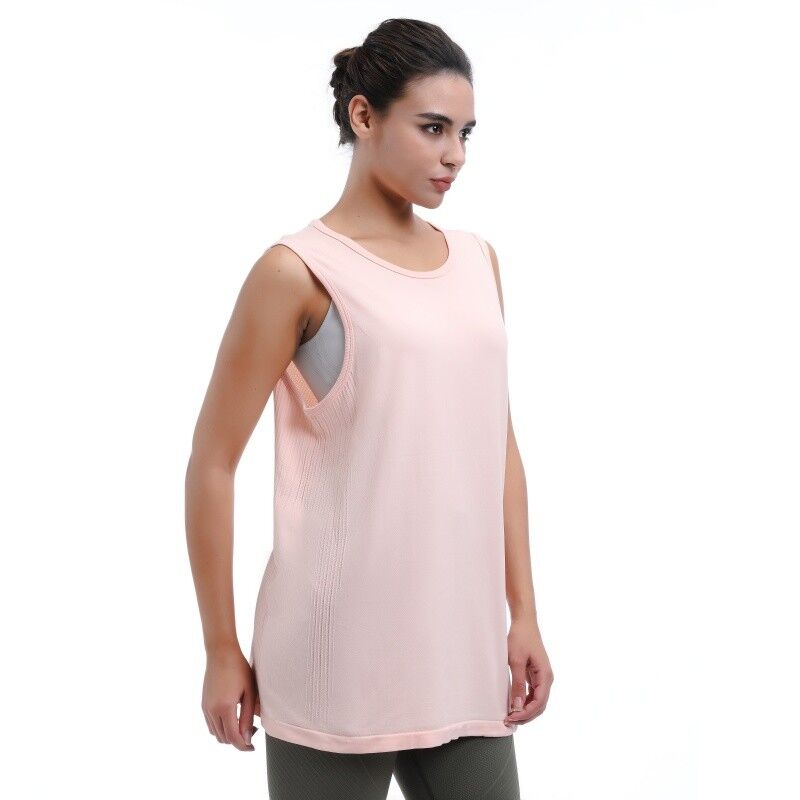 quality Plus Size Loose Fit Mesh Tank Tops Machine Washable Sustainable factory