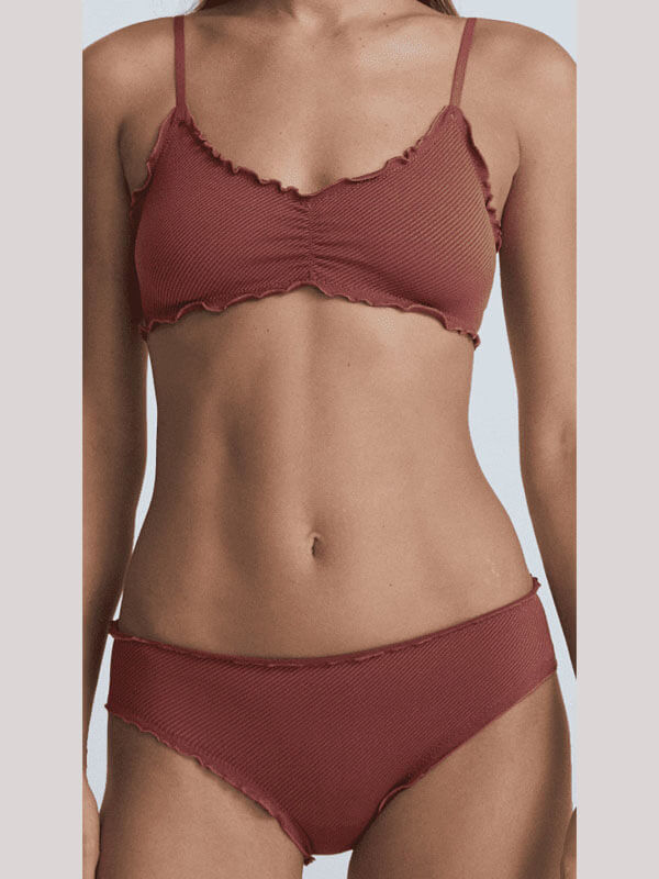 quality 95% Modal Women'S Seamless Underwear Set Breathable factory