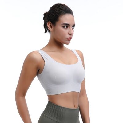 quality Front Middle U Shaped Back Bra​ Breathable with Removable Pads factory
