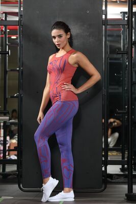 quality Wide Waistband Ladies Yoga Leggings Tummy Control Breathable Machine Washable Activewear factory