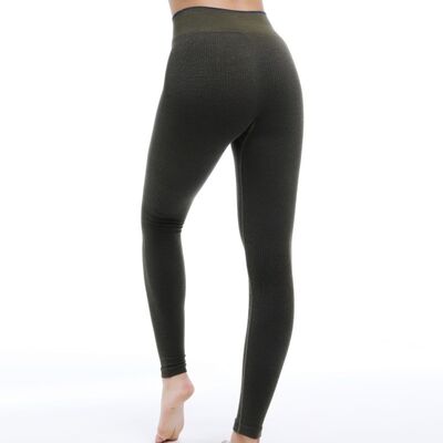 qualité Sans couture aucun voir par la conception libre de preuve de squat de frottement de taille haute de legging de séance d'entraînement usine