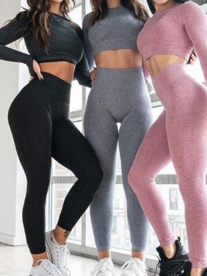 qualité Legging de yoga taille haute sans couture extensible dans les 4 sens 92% nylon 8% élasthanne usine