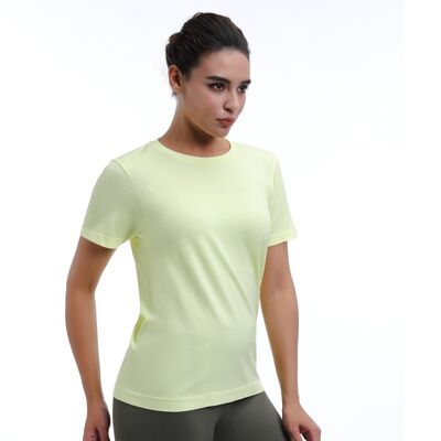 quality Mesh Panel Compression Short Sleeve Shirts Regular Fit Breathable factory
