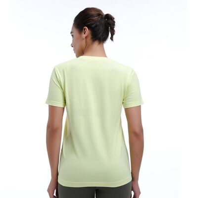 quality Mesh Panel Compression Short Sleeve Shirts Regular Fit Breathable factory