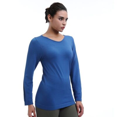 quality Anti Pilling Fleece Lined Yoga Pullovers Anti Bacterial Quick Dry factory